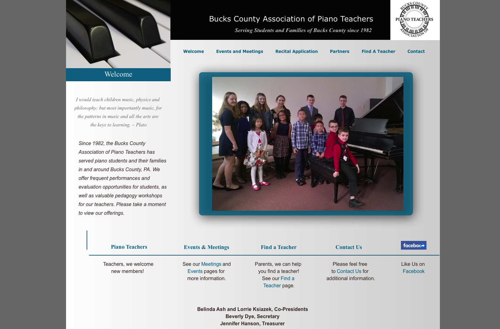 Bucks County Piano Teachers